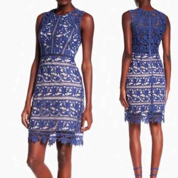 Dress Forum Dresses & Skirts - Dress Forum Lined Blue Sleeveless Dress NWOT Size Smalle